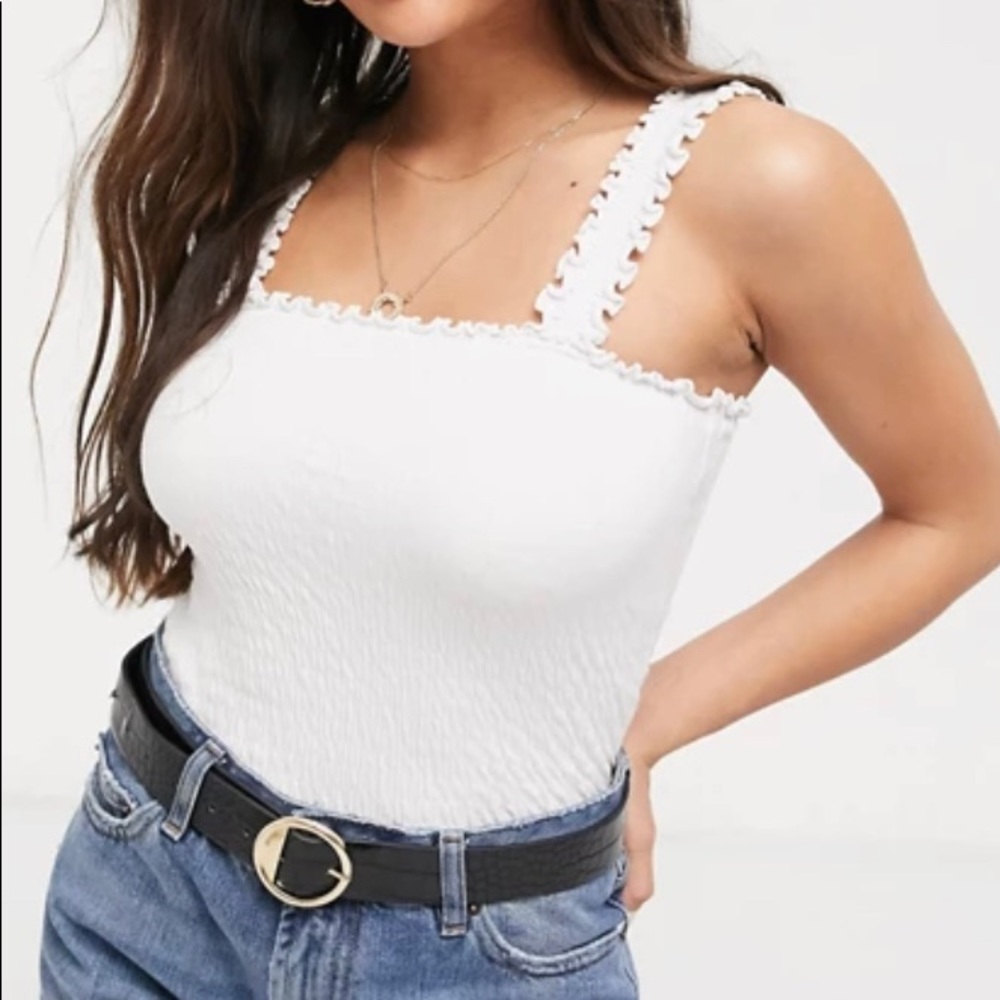 ‼️SOLD‼️ ASOS Ruffled Tank